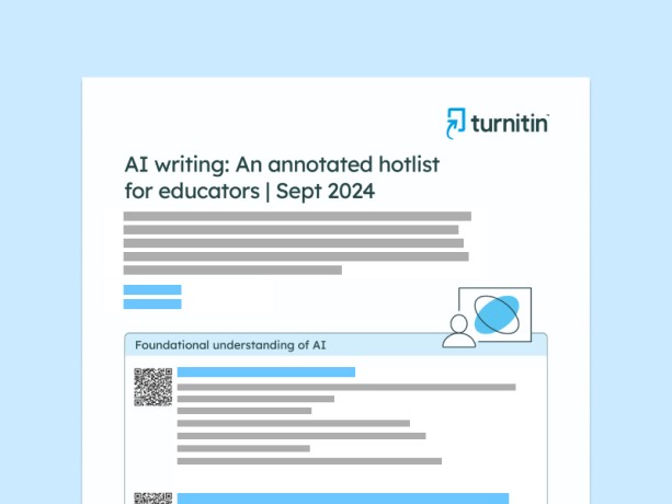 AI writing: An annotated hotlist for educators | Sept 2024